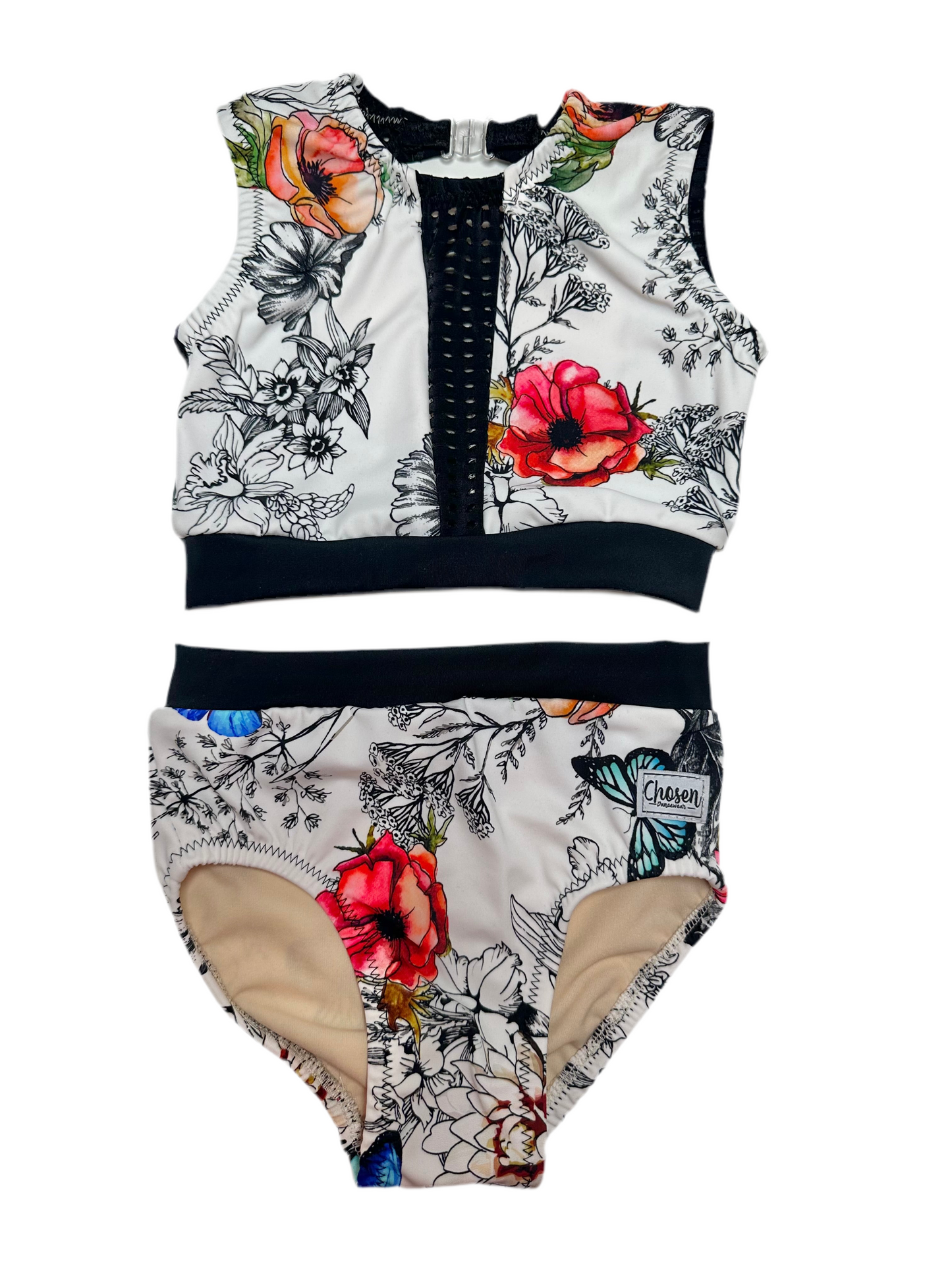 The Classic ~ Painted Petals Dance Set