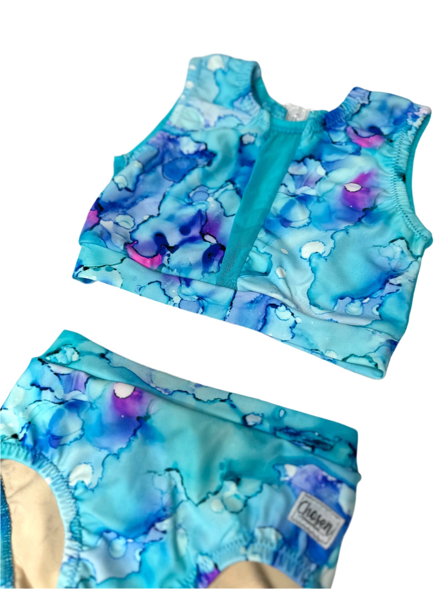 The Classic ~ Bright Blue Bubbles Dance Set